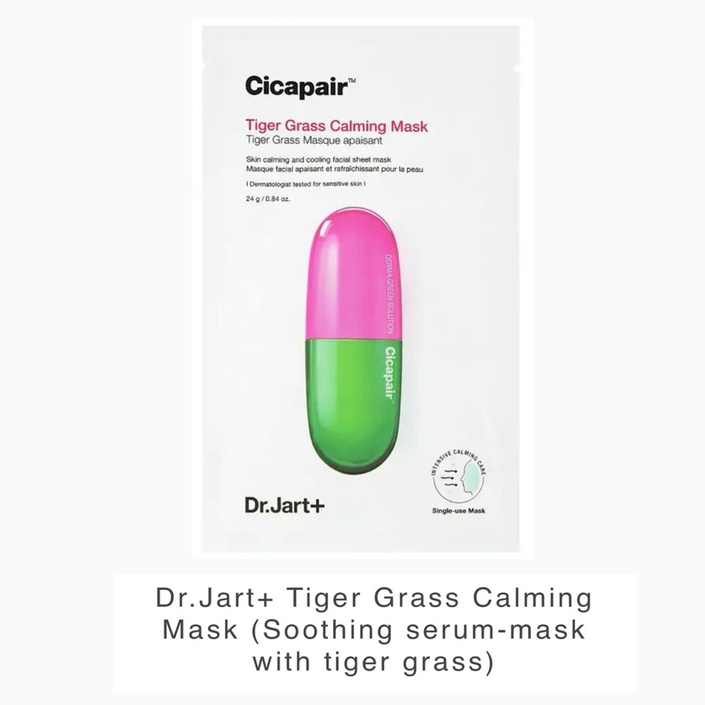 Dr.Jart+ Tiger Grass Calming Mask (Soothing serum-mask with tiger grass)